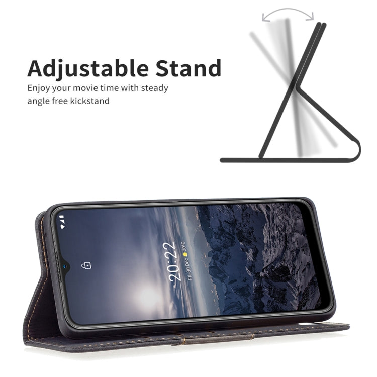 For Nokia G11 / G21 Magnetic Splicing Leather Phone Case