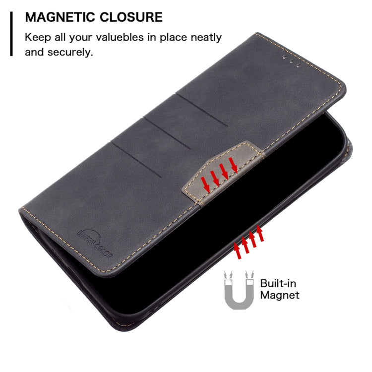 For ZTE Blade A51 Magnetic Splicing Leather Phone Case