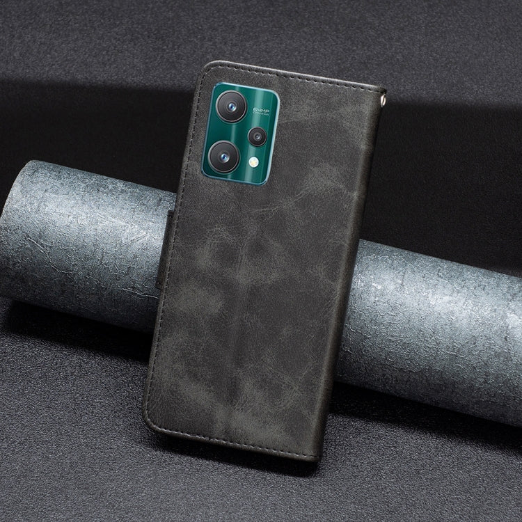 For OPPO Realme 9 Pro Retro Lambskin Texture Leather Phone Case