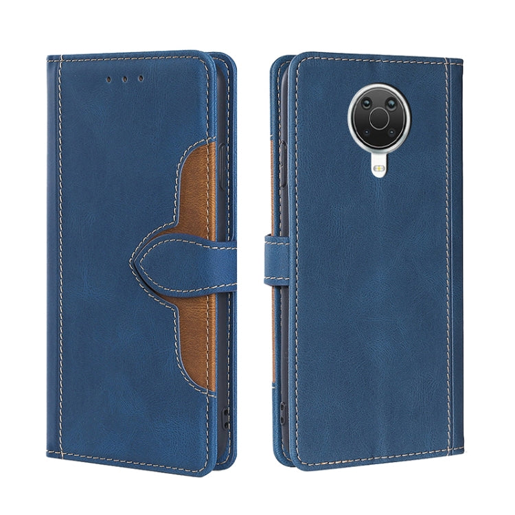 For Nokia 6.3 / G20 Skin Feel Straw Hat Magnetic Buckle Leather Phone Case