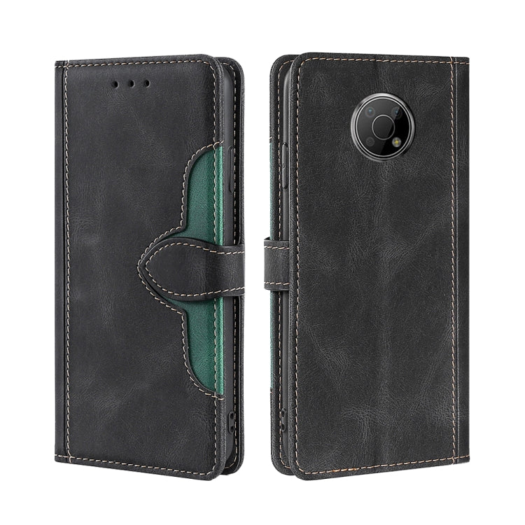 For Nokia G300 Skin Feel Straw Hat Magnetic Buckle Leather Phone Case