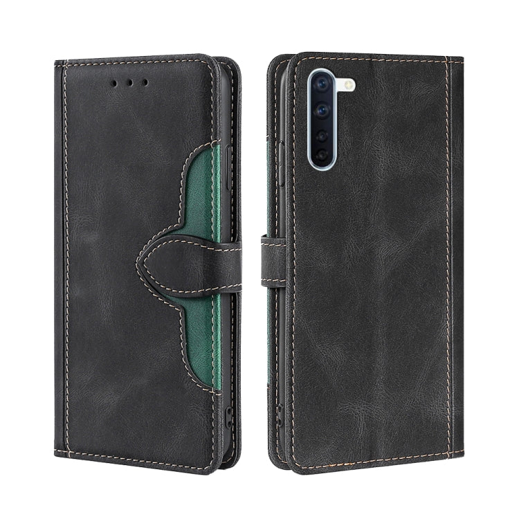 For OPPO Reno3 A JP Version Skin Feel Straw Hat Magnetic Buckle Leather Phone Case