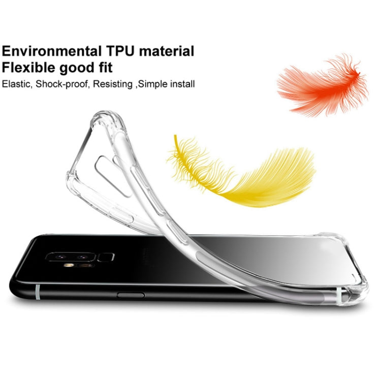 For LG Q60 IMAK All-inclusive Shockproof Airbag TPU Case with Screen Protector