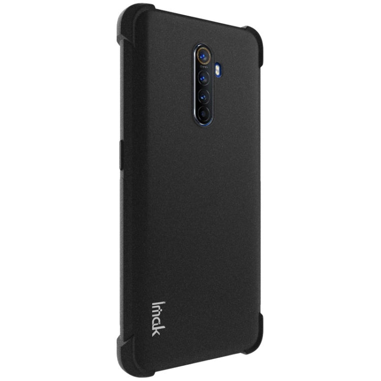 For OPPO Realme X2 Pro / Reno Ace IMAK All-inclusive Shockproof Airbag TPU Case with Screen Protector(Matte Black)