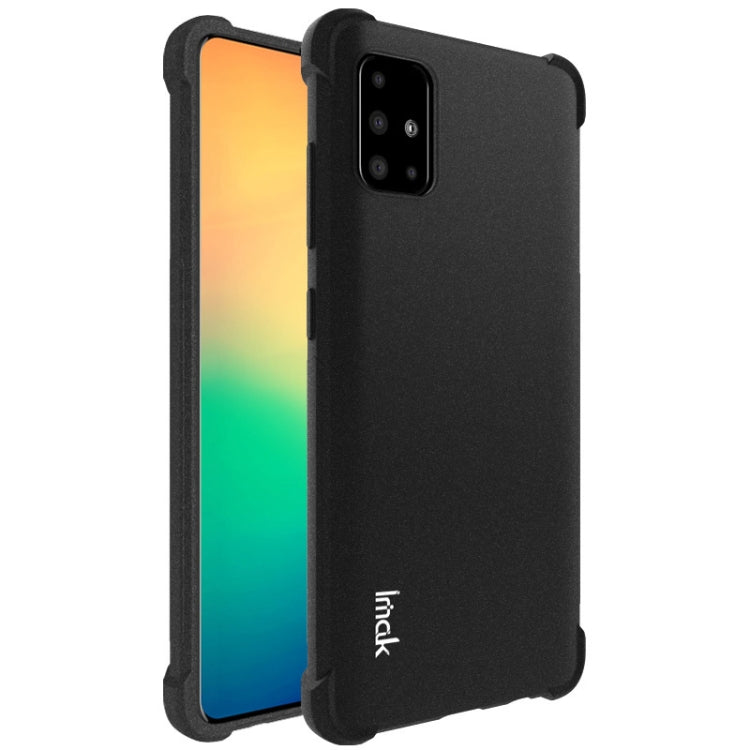 For Galaxy A51 IMAK All-inclusive Shockproof Airbag TPU Case with Screen Protector