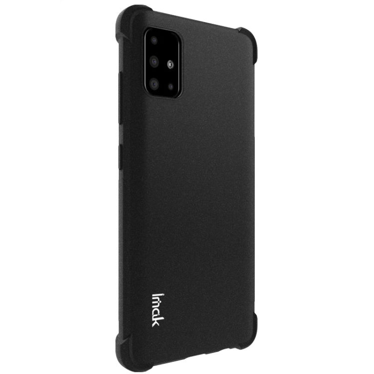 For Galaxy A51 IMAK All-inclusive Shockproof Airbag TPU Case with Screen Protector