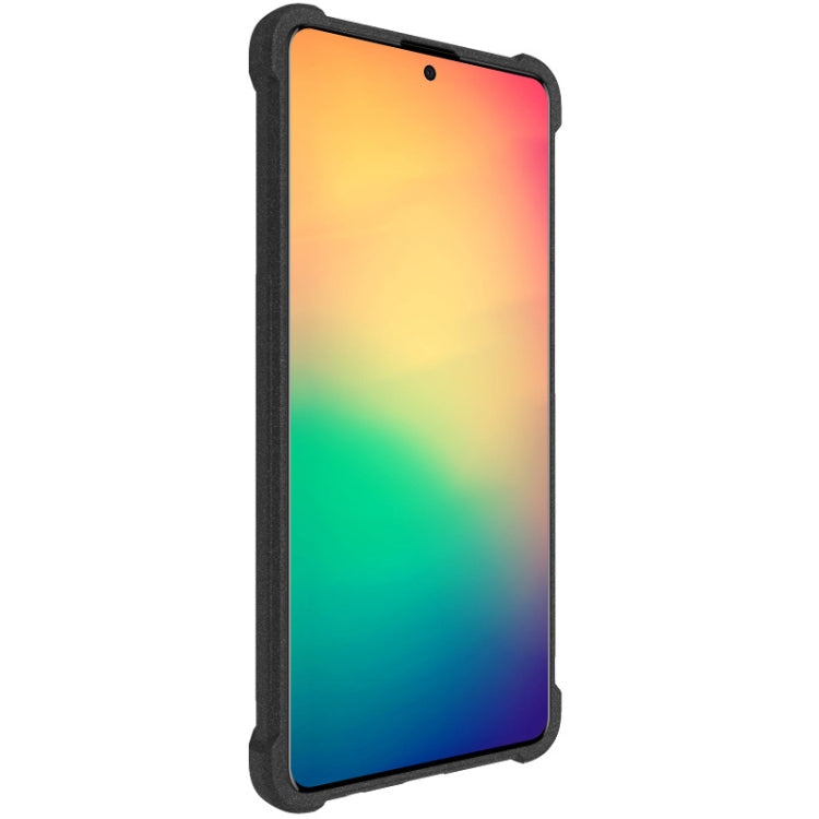 For Galaxy A51 IMAK All-inclusive Shockproof Airbag TPU Case with Screen Protector