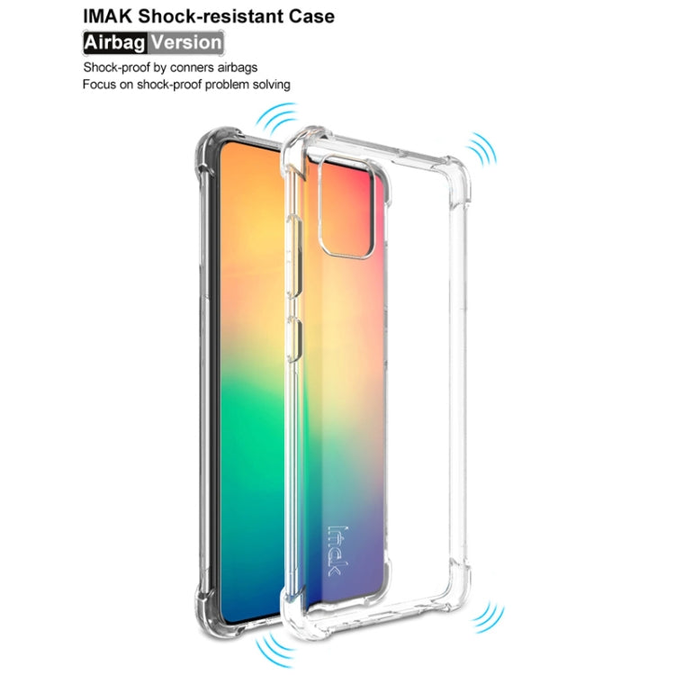 For Galaxy A51 IMAK All-inclusive Shockproof Airbag TPU Case with Screen Protector