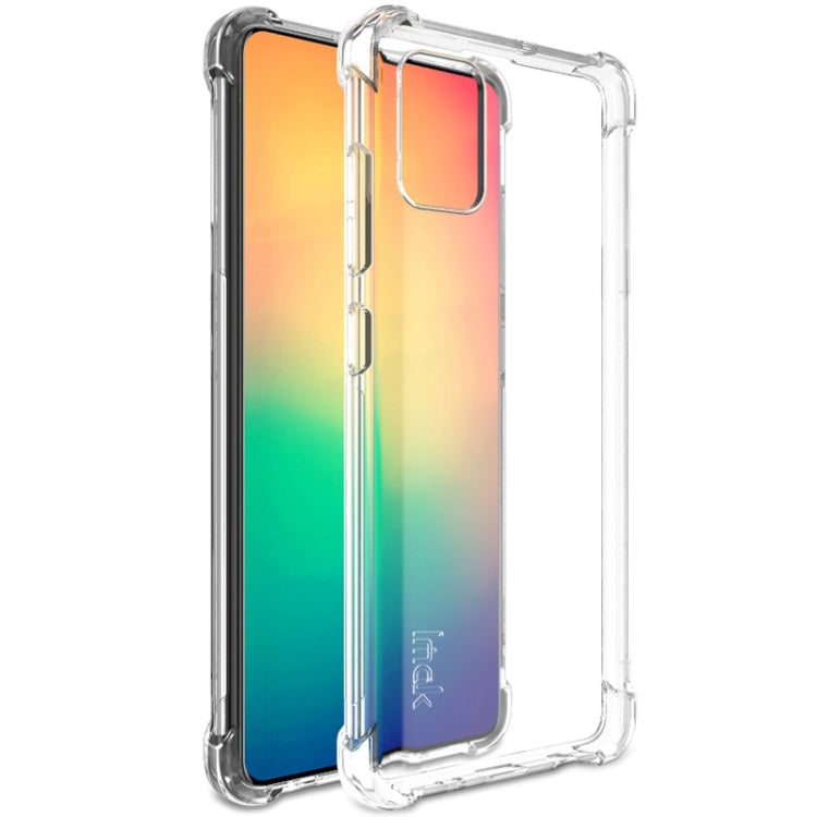 For Galaxy A51 IMAK All-inclusive Shockproof Airbag TPU Case with Screen Protector