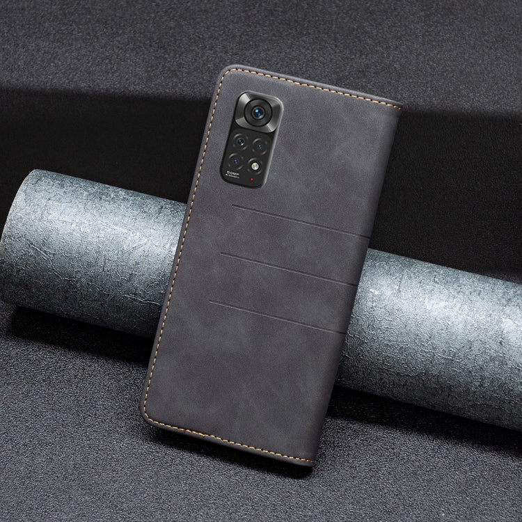 For Xiaomi Redmi Note 11 Global Magnetic Splicing Leather Phone Case