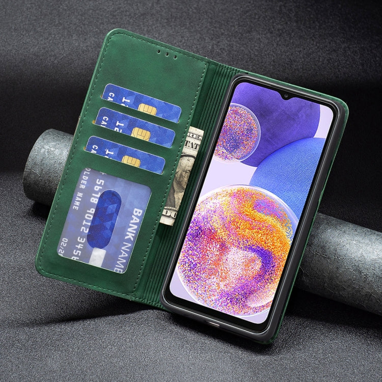 For Samsung Galaxy A23 5G Magnetic Splicing Leather Phone Case