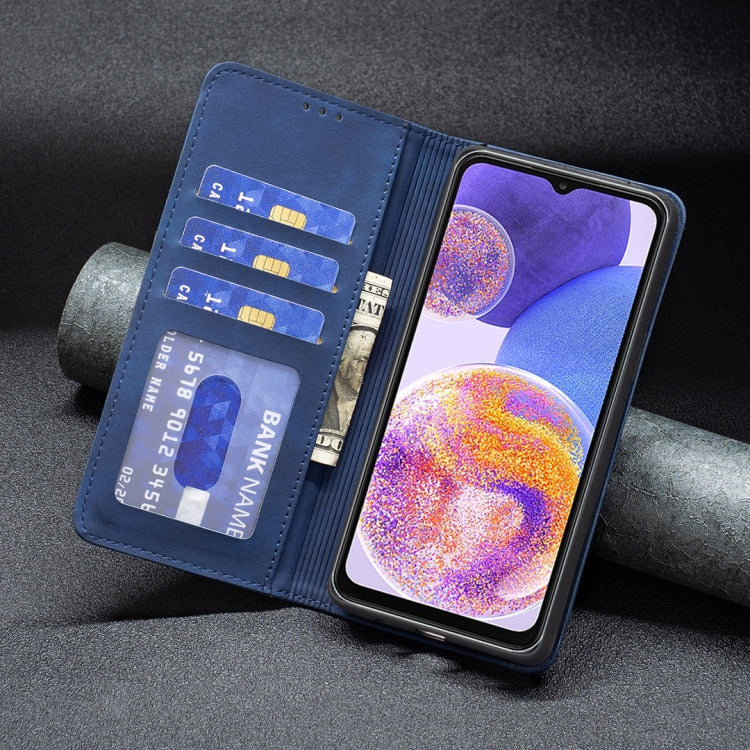For Samsung Galaxy A23 5G Magnetic Splicing Leather Phone Case
