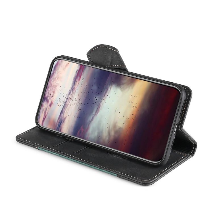 For vivo X60 Pro+ Skin Feel Straw Hat Magnetic Buckle Leather Phone Case