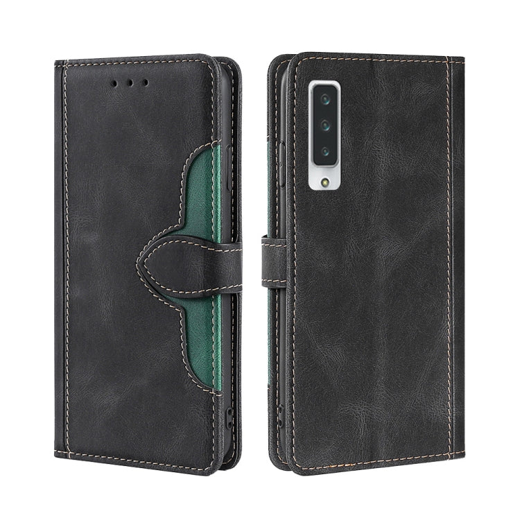 For Fujitsu Arrows NX9 F-52A Skin Feel Straw Hat Magnetic Buckle Leather Phone Case