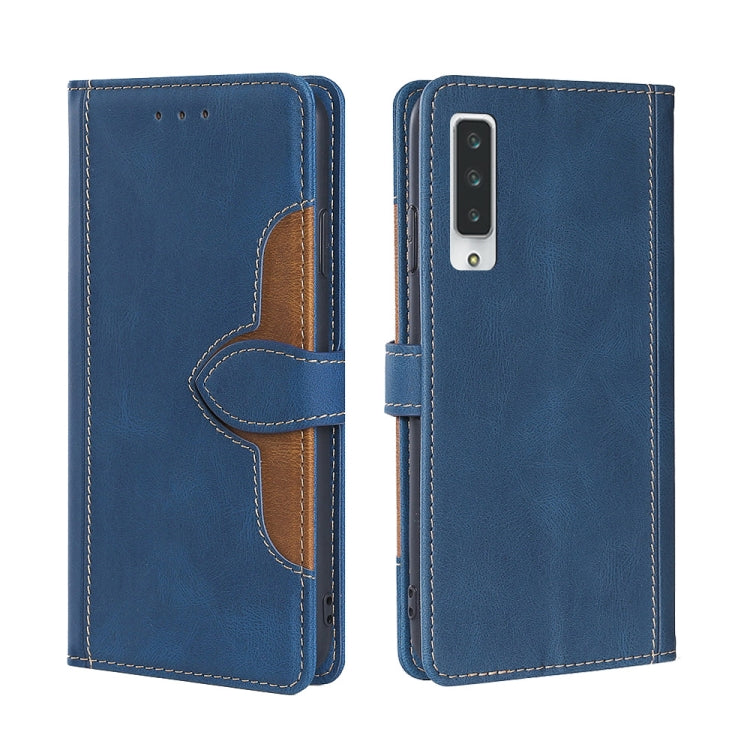 For Fujitsu Arrows NX9 F-52A Skin Feel Straw Hat Magnetic Buckle Leather Phone Case