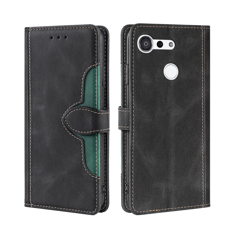 For Kyocera Android One S6 KYV48 / Gratina Skin Feel Straw Hat Magnetic Buckle Leather Phone Case