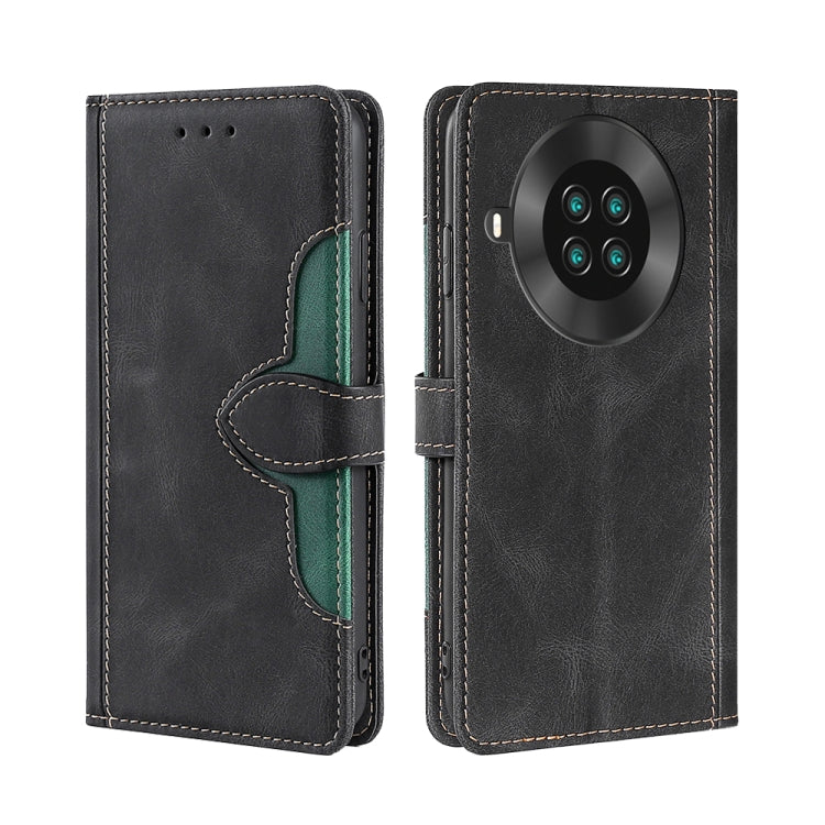 For CUBOT Note 20 Skin Feel Straw Hat Magnetic Buckle Leather Phone Case