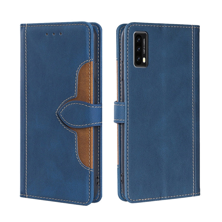 For Blackview A90 Skin Feel Straw Hat Magnetic Buckle Leather Phone Case