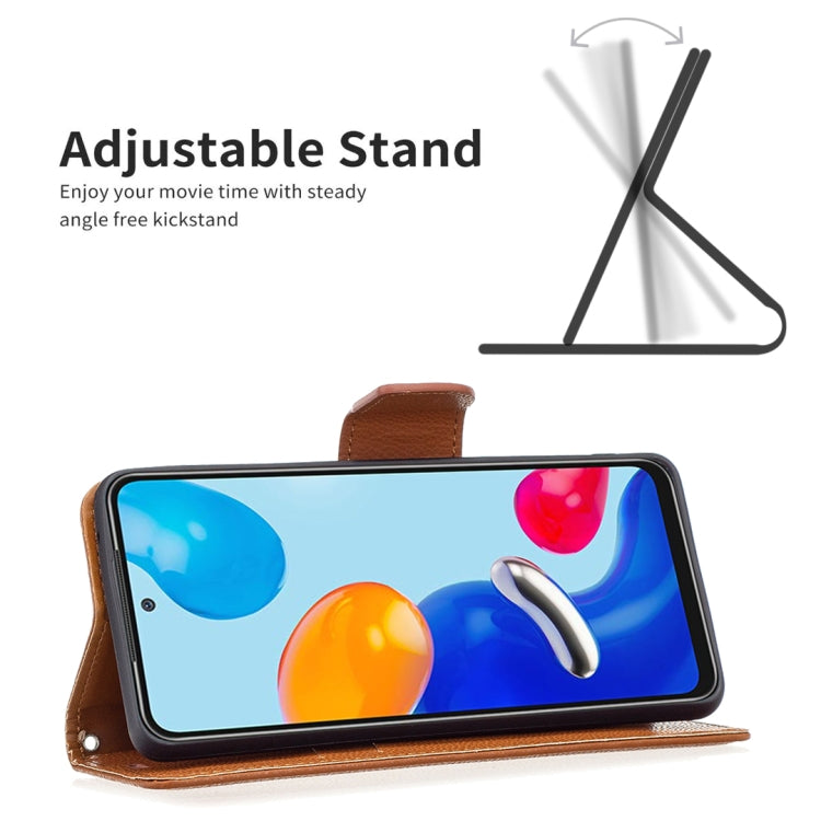 For Xiaomi Redmi Note 11 Global Litchi Texture Pure Color Leather Phone Case