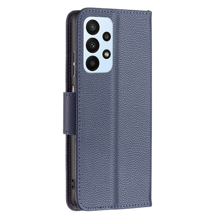 For Samsung Galaxy A23 5G Litchi Texture Pure Color Leather Phone Case