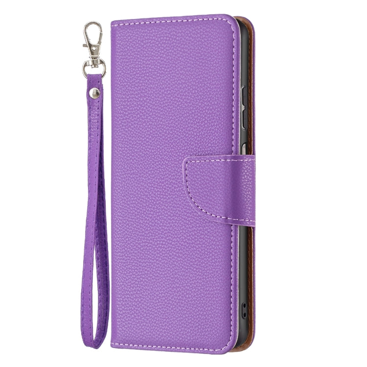 For Samsung Galaxy A23 5G Litchi Texture Pure Color Leather Phone Case