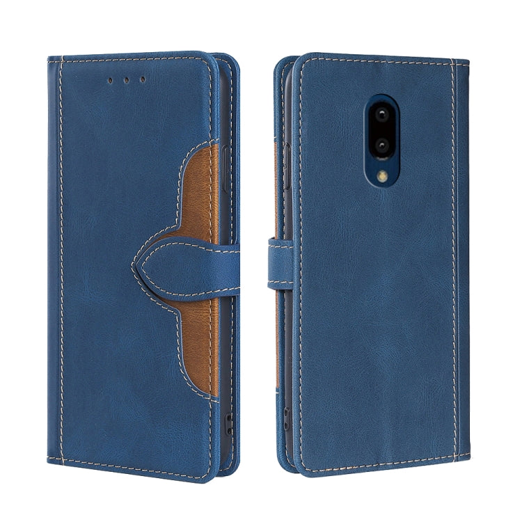 For Sharp Aquos Zero 2 SHV47 SH-01M Skin Feel Straw Hat Magnetic Buckle Leather Phone Case