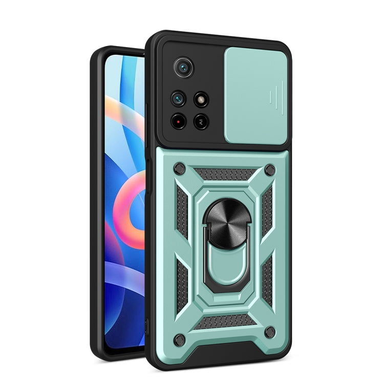 For Xiaomi Redmi Note 11 5G Sliding Camera Cover TPU+PC Phone Case