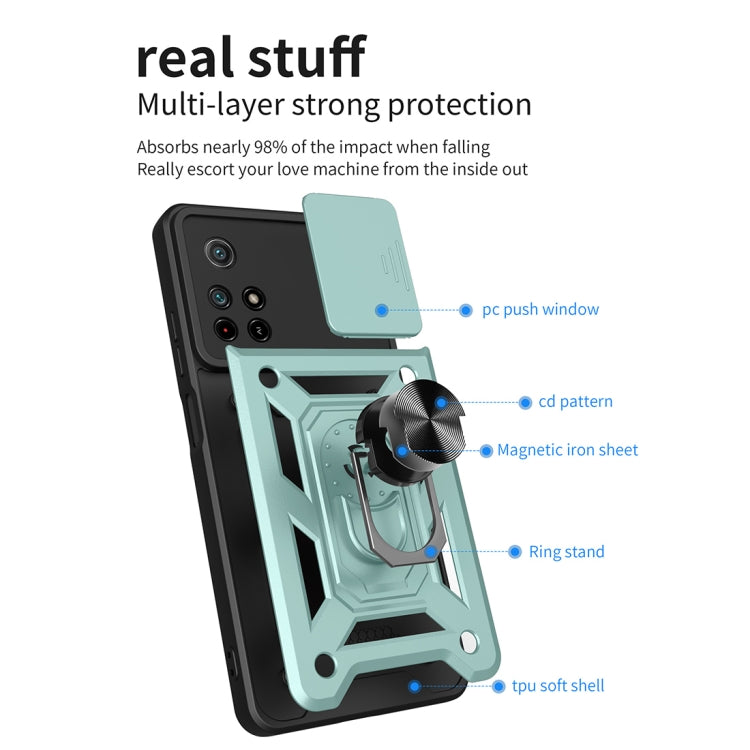For Xiaomi Redmi Note 11 5G Sliding Camera Cover TPU+PC Phone Case