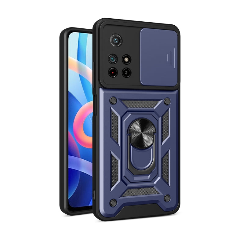 For Xiaomi Redmi Note 11 5G Sliding Camera Cover TPU+PC Phone Case