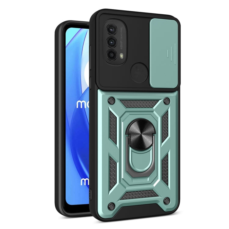 For Motorola Moto G Power (2022) Sliding Camera Cover TPU+PC Phone Case