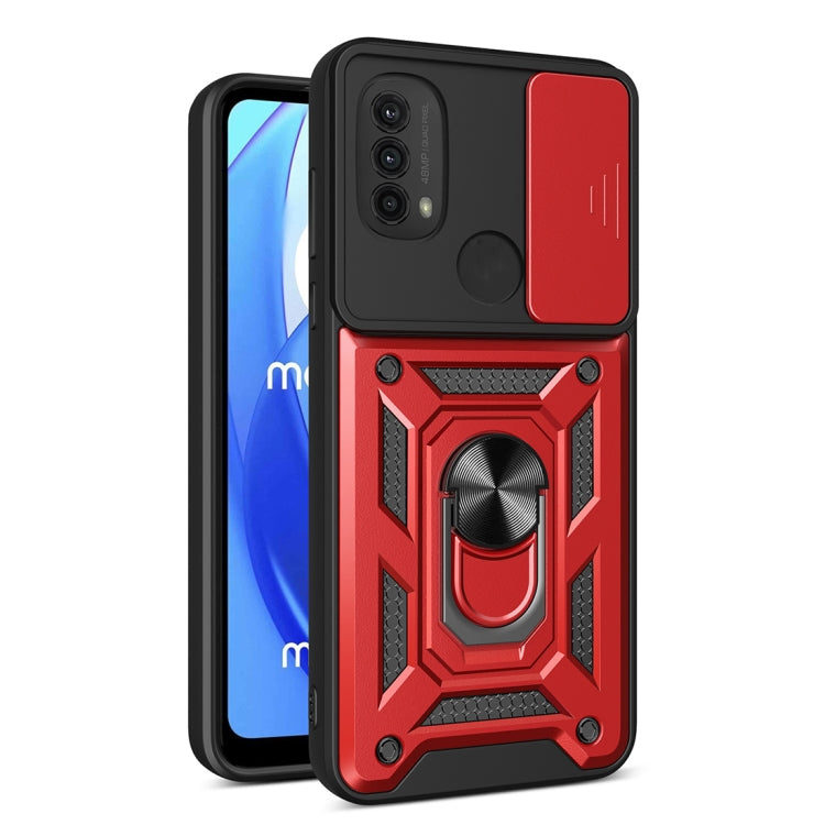 For Motorola Moto G Power (2022) Sliding Camera Cover TPU+PC Phone Case