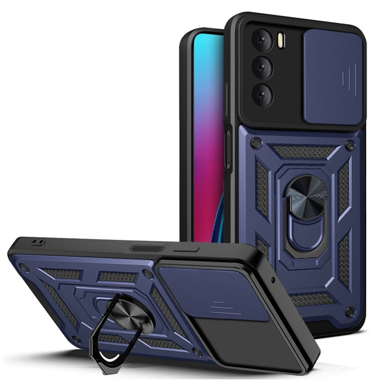 For Motorola Moto G Stylus (2022) Sliding Camera Cover TPU+PC Phone Case