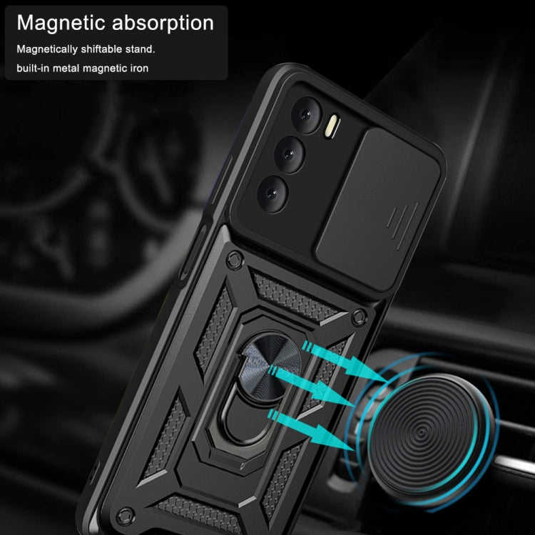 For Motorola Moto G Stylus (2022) Sliding Camera Cover TPU+PC Phone Case