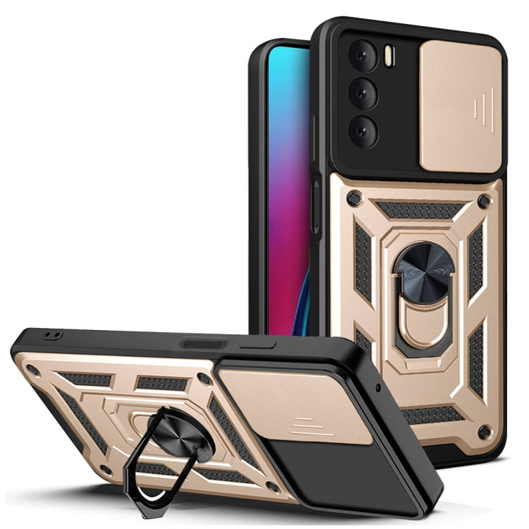 For Motorola Moto G Stylus (2022) Sliding Camera Cover TPU+PC Phone Case