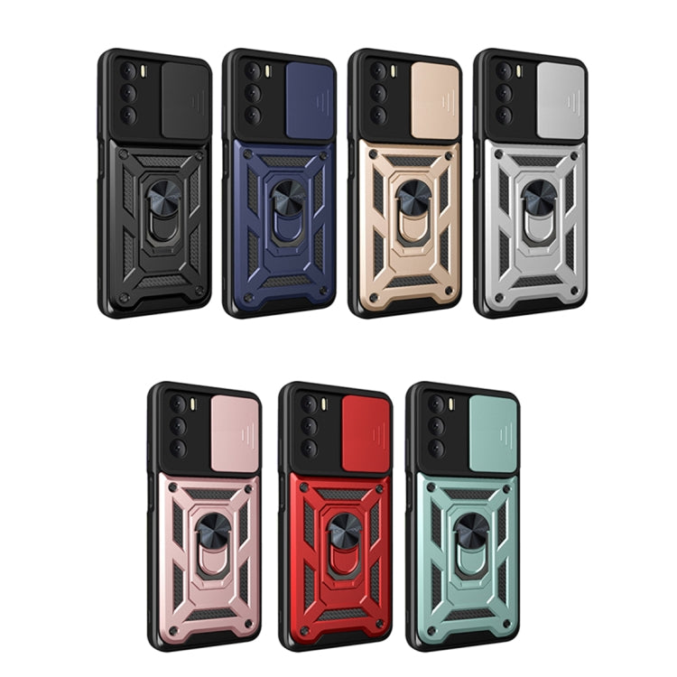 For Motorola Moto G Stylus (2022) Sliding Camera Cover TPU+PC Phone Case