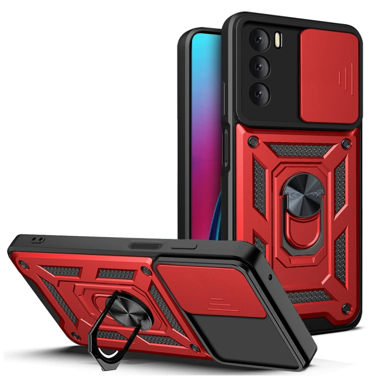 For Motorola Moto G Stylus (2022) Sliding Camera Cover TPU+PC Phone Case