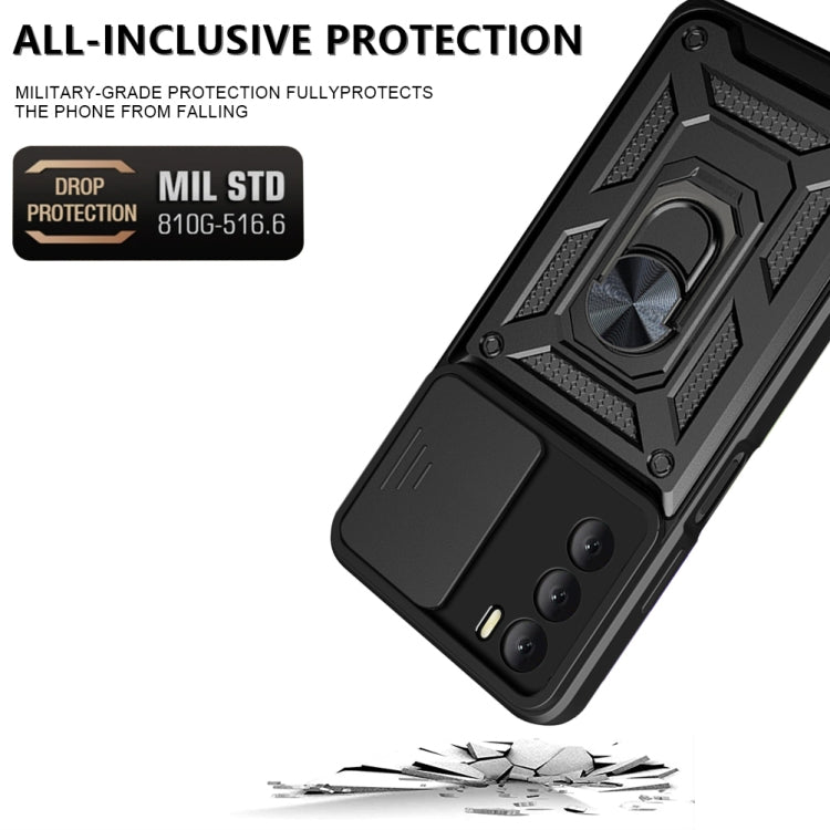 For Motorola Moto G Stylus (2022) Sliding Camera Cover TPU+PC Phone Case