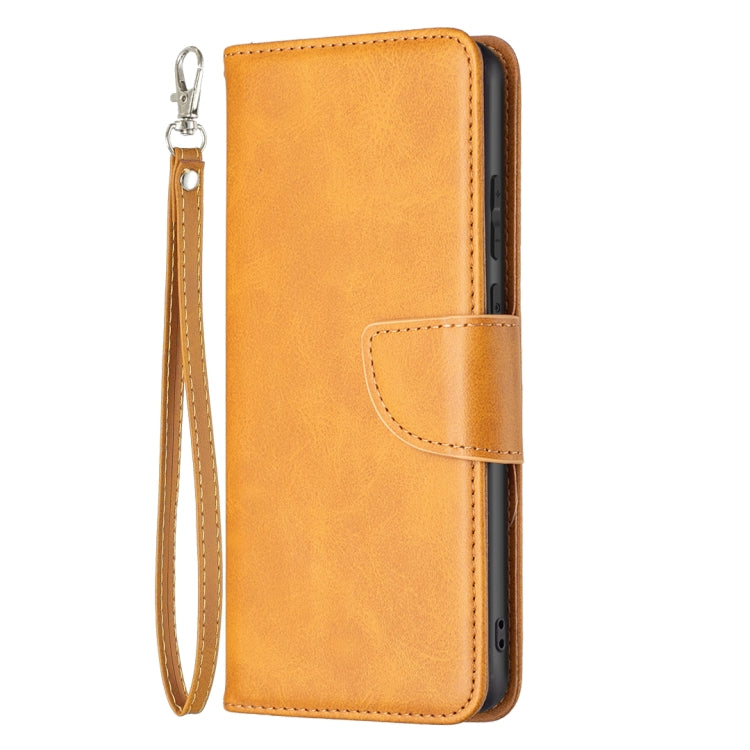 For Samsung Galaxy A03 166mm Lambskin Texture Pure Color Flip Leather Phone Case