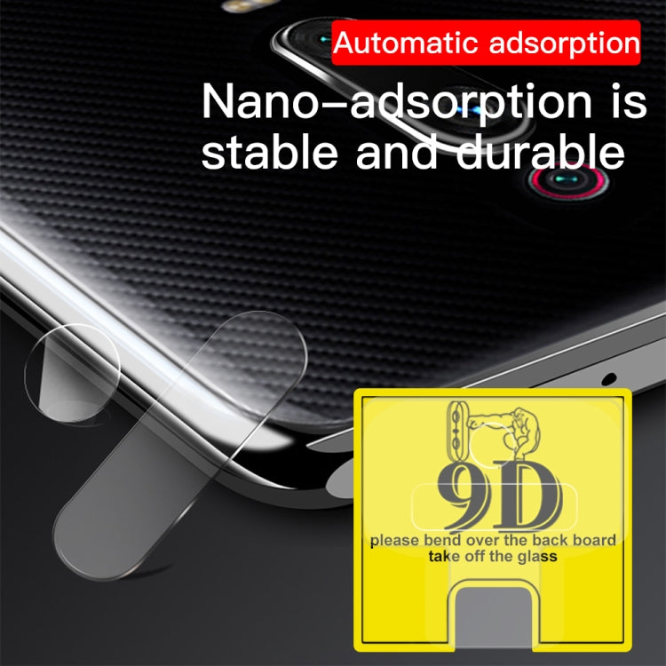 For Xiaomi Redmi K20 9D Transparent Rear Camera Lens Protector Tempered Glass Film