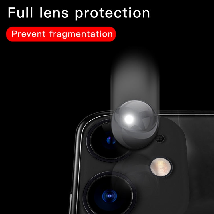 For iPhone 11 9D Transparent Rear Camera Lens Protector Tempered Glass Film