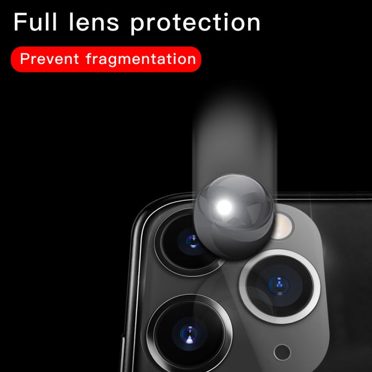 For iPhone 11 Pro 9D Transparent Rear Camera Lens Protector Tempered Glass Film