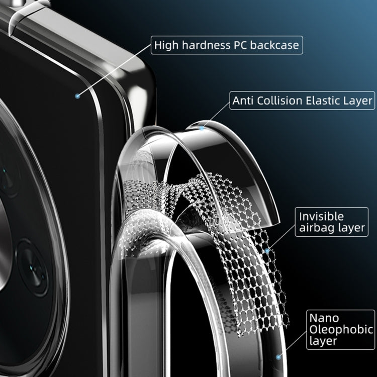 For Honor Magic4 Ice Crystal PC + TPU Phone Case