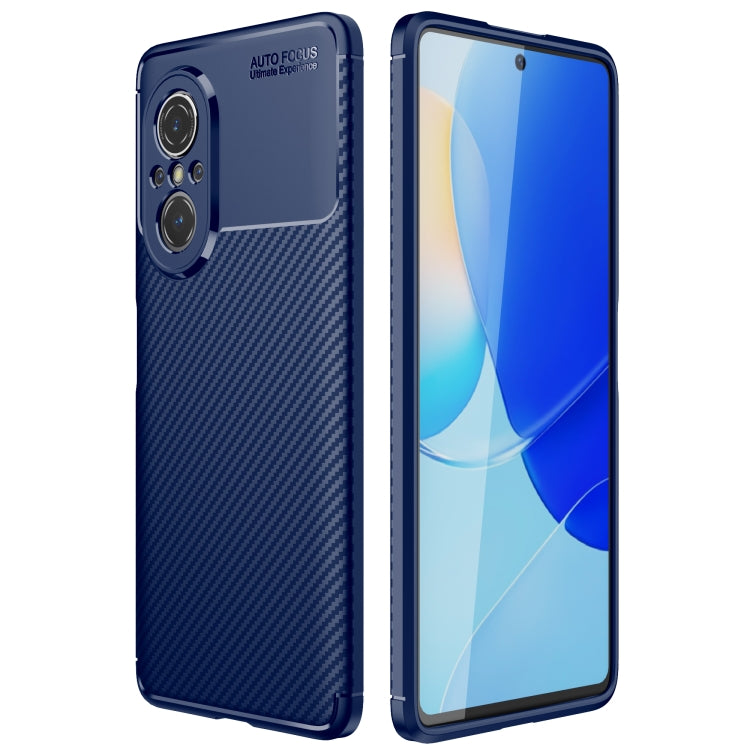 For Huawei nova 9 SE Carbon Fiber Texture Shockproof TPU Phone Case