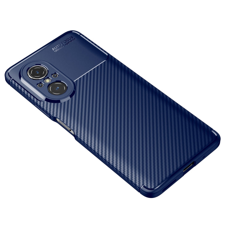 For Huawei nova 9 SE Carbon Fiber Texture Shockproof TPU Phone Case