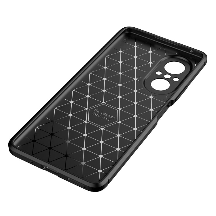 For Huawei nova 9 SE Carbon Fiber Texture Shockproof TPU Phone Case