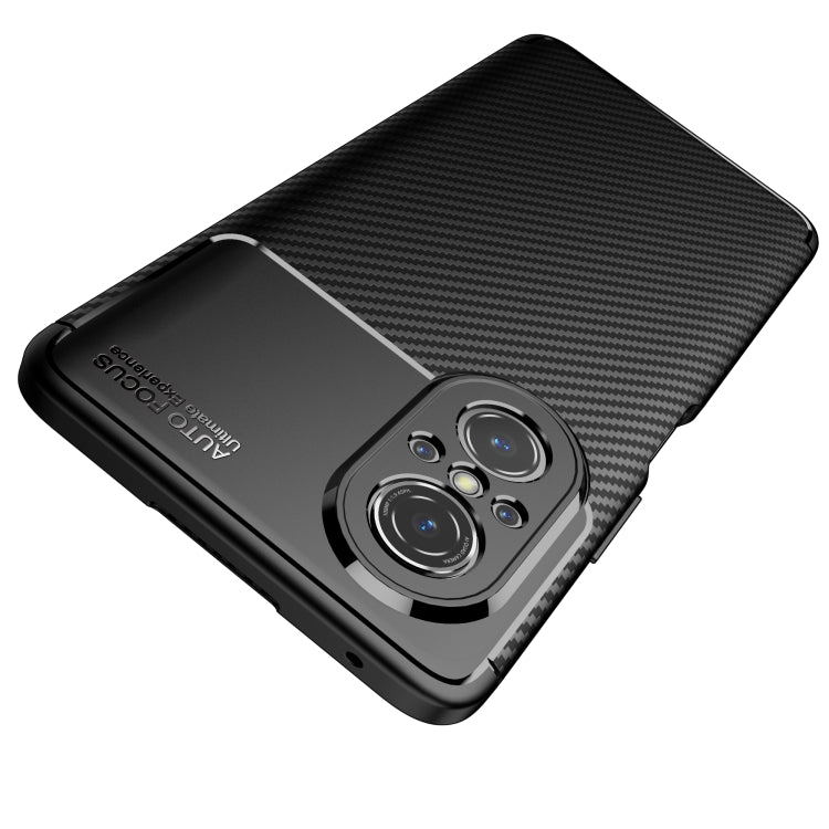 For Huawei nova 9 SE Carbon Fiber Texture Shockproof TPU Phone Case