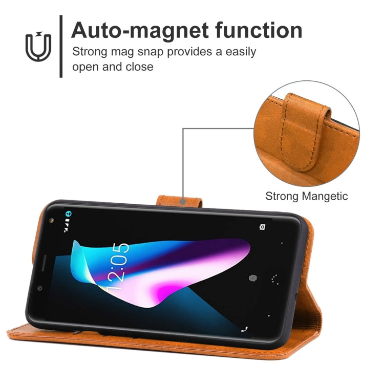 Leather Phone Case For BQ Aquaris V Plus