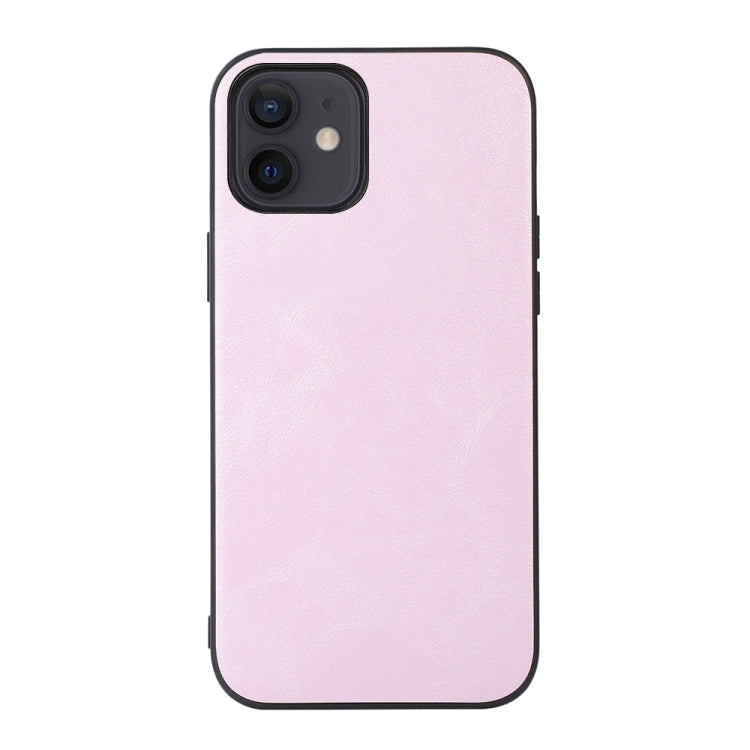 For iPhone 12 mini Cowhide Texture PU Phone Case