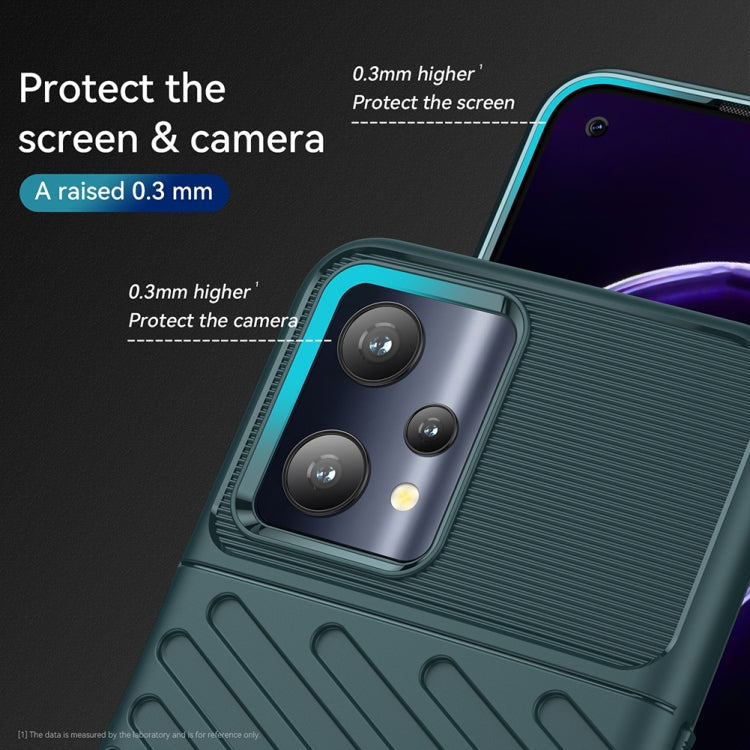 For OPPO Realme 9 Pro Thunderbolt Shockproof TPU Protective Soft Phone Case