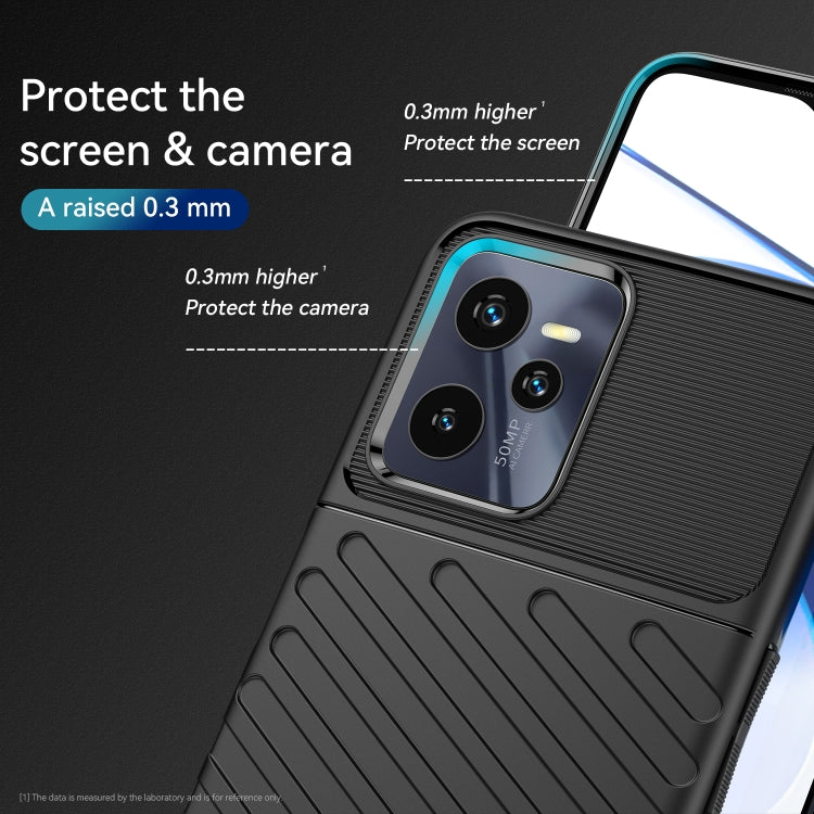 For OPPO Realme C35 Thunderbolt Shockproof TPU Protective Soft Phone Case